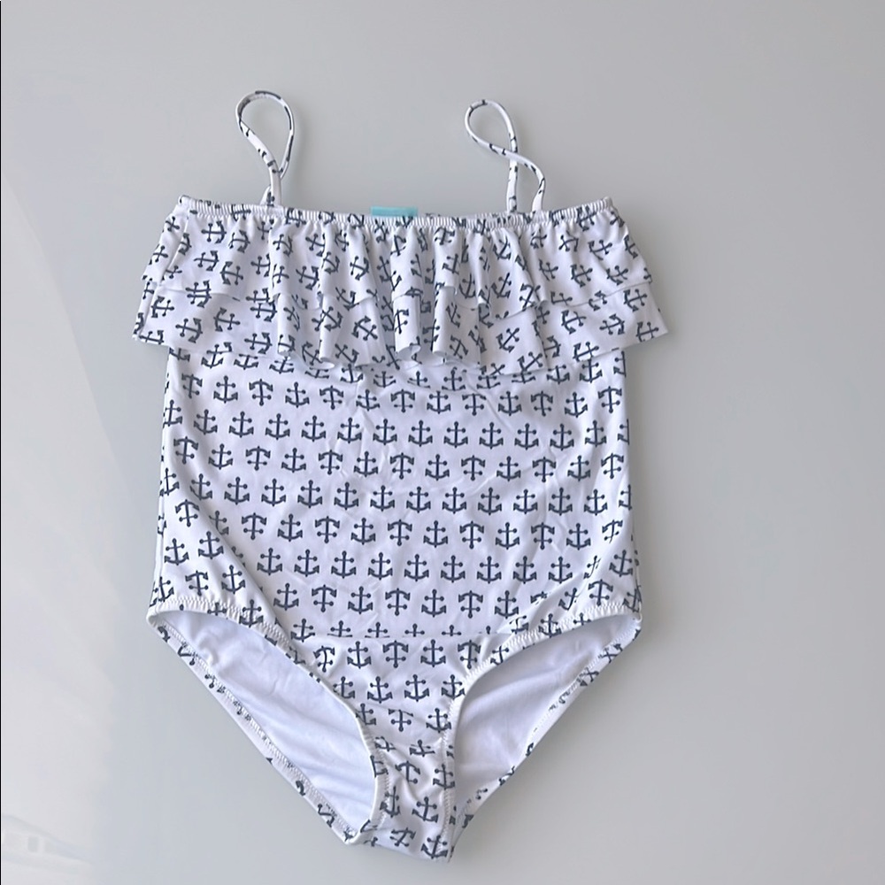 Melissa Odabash Girl Anchor Swimsuit Sz 14